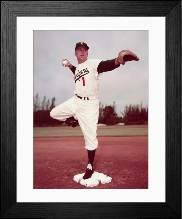 Framed Print : Brooklyn Dodger, Pee Wee Reese Framed Print : Brooklyn Dodger, Pee Wee Reese