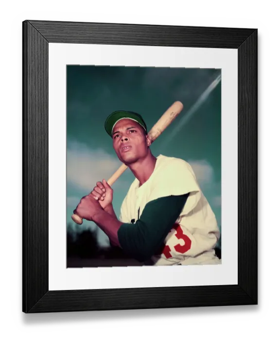 Framed Print : Charlie Neal of the Brooklyn Dodgers Framed Print : Charlie Neal of the Brooklyn Dodgers