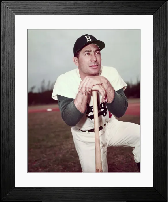 Framed Print : Brooklyn Dodger Carl Furillo Framed Print : Brooklyn Dodger Carl Furillo
