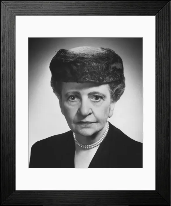 Framed Print : Portrait of Frances Perkins Framed Print : Portrait of Frances Perkins