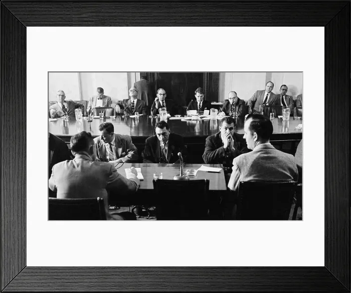 Framed Print : Court Hearing Proceeding Framed Print : Court Hearing Proceeding