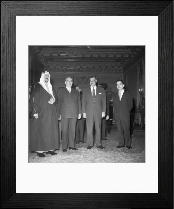Framed Print : Arab Leaders Pose at Summit Meeting Framed Print : Arab Leaders Pose at Summit Meeting