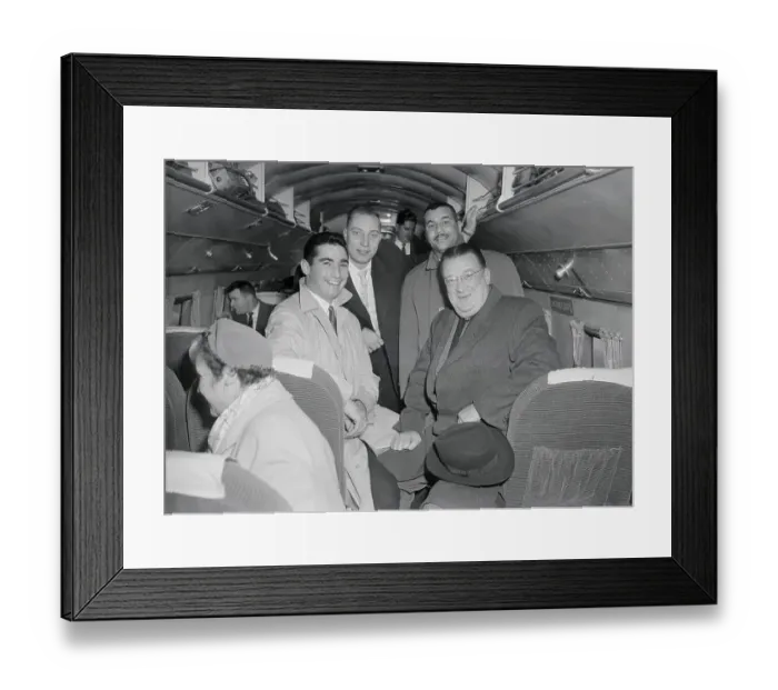 Framed Print : Brooklyn Dodgers Heading to Spring Training Framed Print : Brooklyn Dodgers Heading to Spring Training