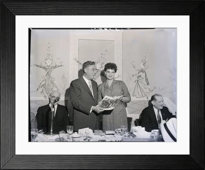 Framed Print : Governor Robert B. Meyney And His Bride Framed Print : Governor Robert B. Meyney And His Bride