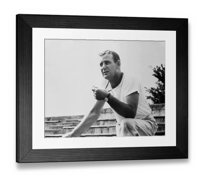 Framed Print : Coach Paul Bear Bryant Framed Print : Coach Paul Bear Bryant