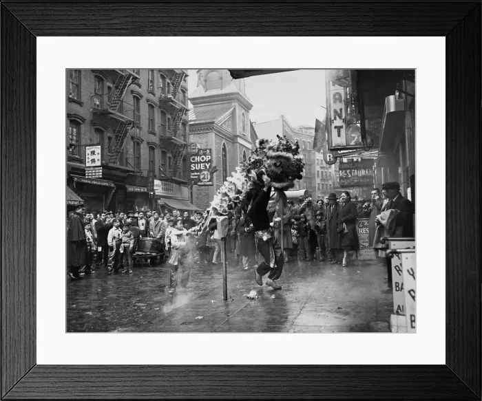 Framed Print : Chinese New Year In New York Framed Print : Chinese New Year In New York