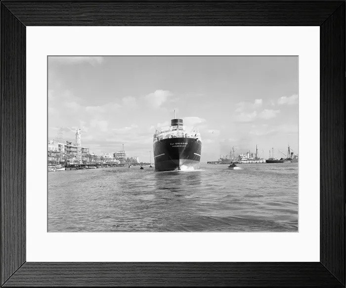 Framed Print : Tanker Eli Knudsen Framed Print : Tanker Eli Knudsen