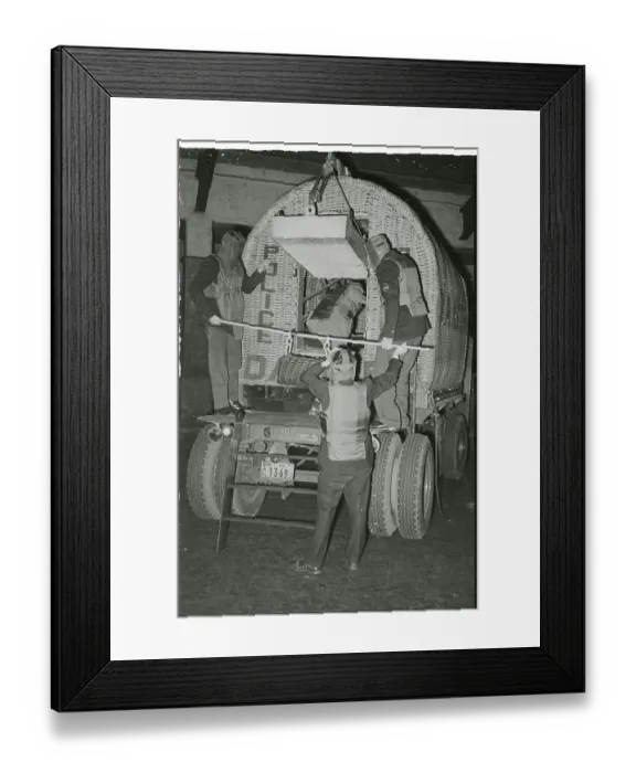 Framed Print : Bomb Squad Using New Vehicle Framed Print : Bomb Squad Using New Vehicle