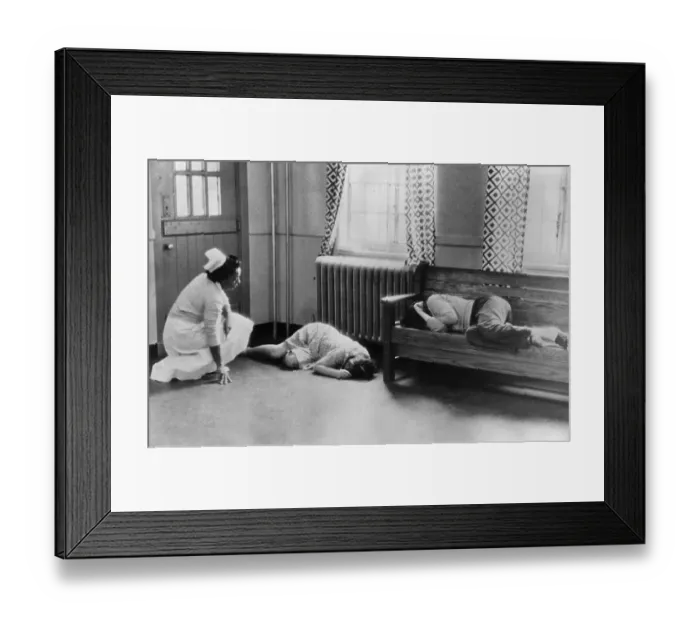 Framed Print : Patients Experiencing Drug Side Effects Framed Print : Patients Experiencing Drug Side Effects