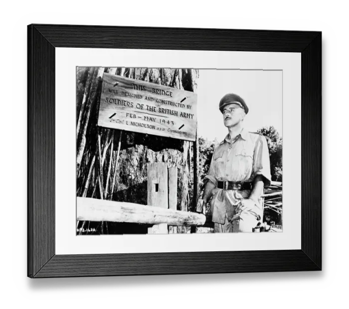 Framed Print : Alec Guinness In Movie Still; 3 / 4 Length Framed Print : Alec Guinness In Movie Still; 3 / 4 Length
