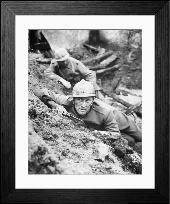 Framed Print : Kirk Douglas in Paths of Glory Framed Print : Kirk Douglas in Paths of Glory