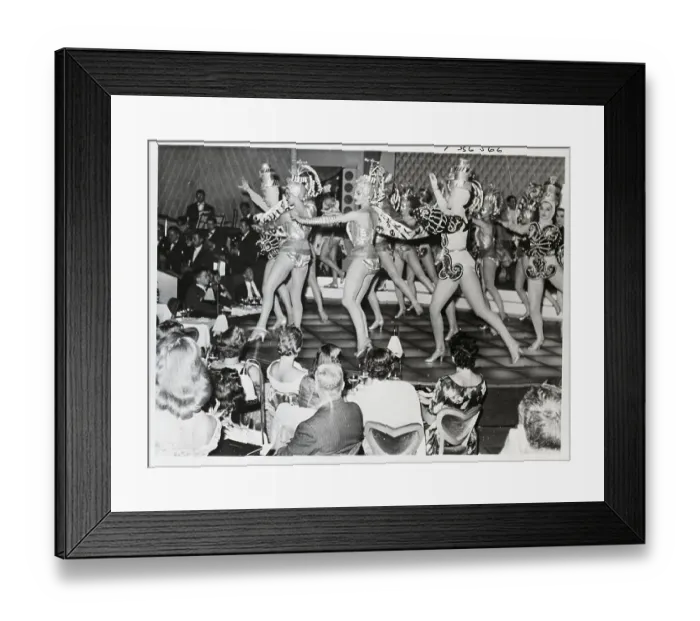 Framed Print : Scantily Clad Dancers Framed Print : Scantily Clad Dancers