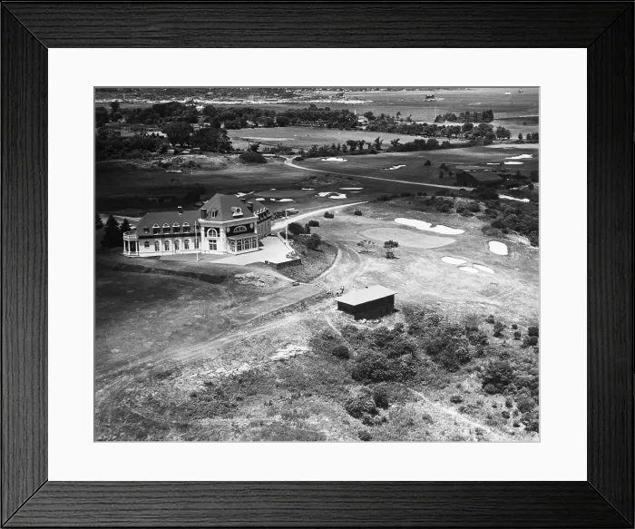 Framed Print : Newport Country Club Clubhouse