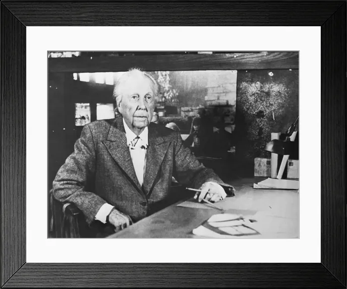 Framed Print : Frank Lloyd Wright Framed Print : Frank Lloyd Wright