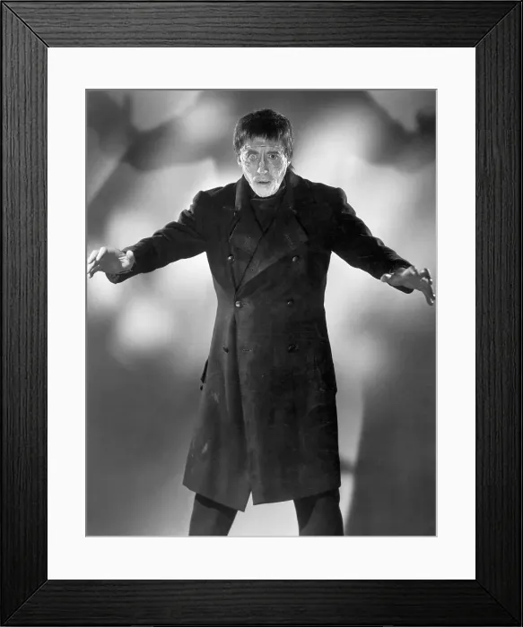 Framed Print : Christopher Lee as Frankenstein's Monster Framed Print : Christopher Lee as Frankenstein's Monster