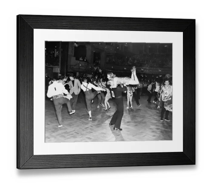 Framed Print : Scene During Rock And Roll Championships Framed Print : Scene During Rock And Roll Championships