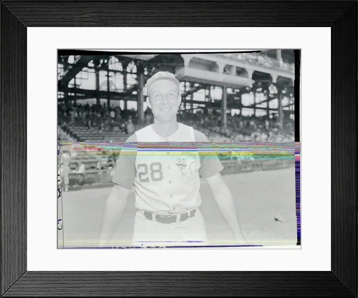 Framed Print : Cincinnati Reds Wally Post