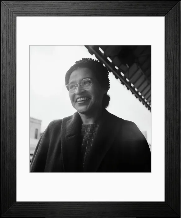 Framed Print : Rosa Parks Framed Print : Rosa Parks