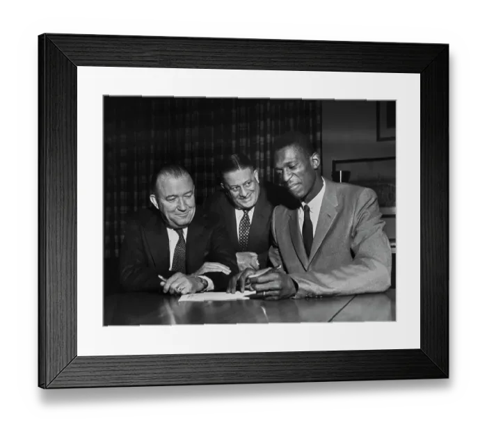 Framed Print : Bill Russell