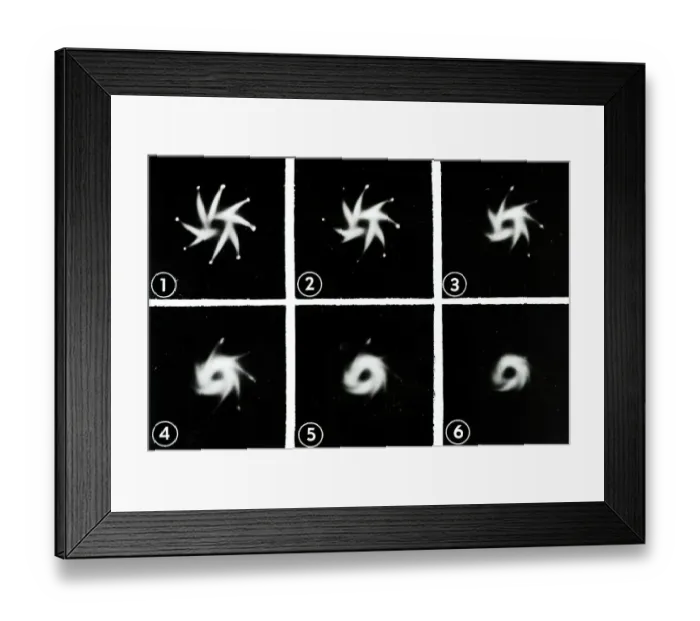 Framed Print : Miniature Galaxy Development - Sequence Framed Print : Miniature Galaxy Development - Sequence
