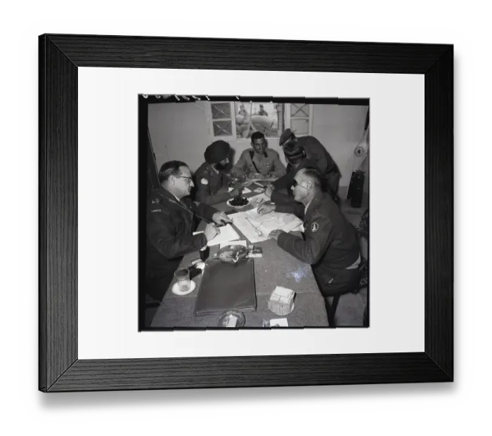 Framed Print : United Nations and Israeli Leaders Framed Print : United Nations and Israeli Leaders
