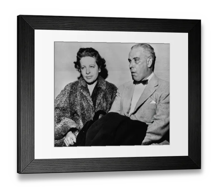 Framed Print : Beatrice And Morris Weinberger