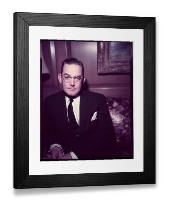 Framed Print : Portrait of John Hay Whitney