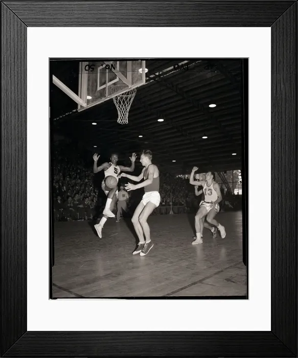 Framed Print : U.S. and Russia Play Olympic Basketball Framed Print : U.S. and Russia Play Olympic Basketball