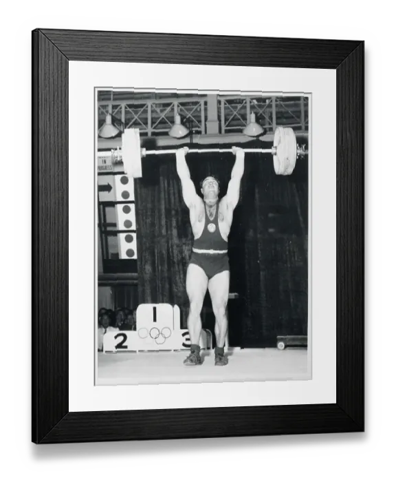 Framed Print : Russian Weightlifter Framed Print : Russian Weightlifter