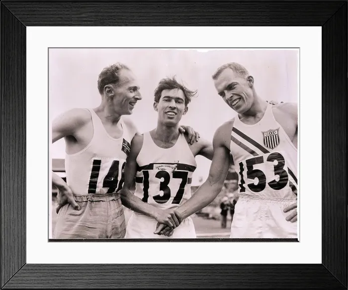 Framed Print : Tom Courtney, Auden Boysen and Derek Johnson Framed Print : Tom Courtney, Auden Boysen and Derek Johnson