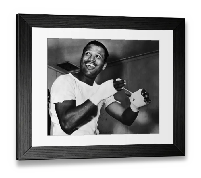 Framed Print : Champion Boxer Sugar Ray Robinson Framed Print : Champion Boxer Sugar Ray Robinson