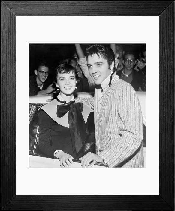 Framed Print : Natalie Wood and Elvis Presley Framed Print : Natalie Wood and Elvis Presley