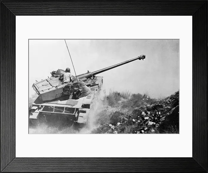 Framed Print : Israeli Tanks Driving Across Peninsula Framed Print : Israeli Tanks Driving Across Peninsula