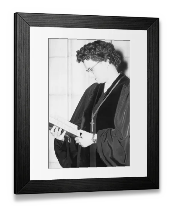Framed Print : First Presbyterian Woman Minister