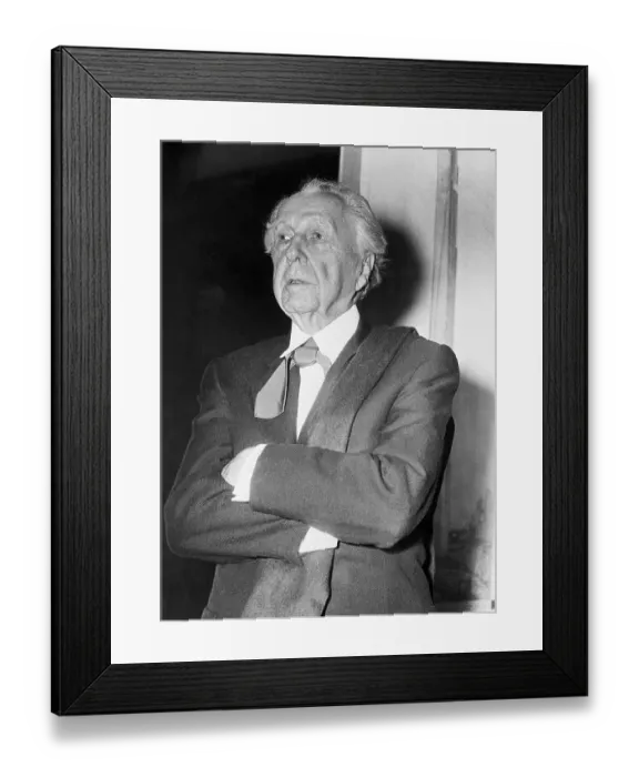 Framed Print : Frank Lloyd Wright