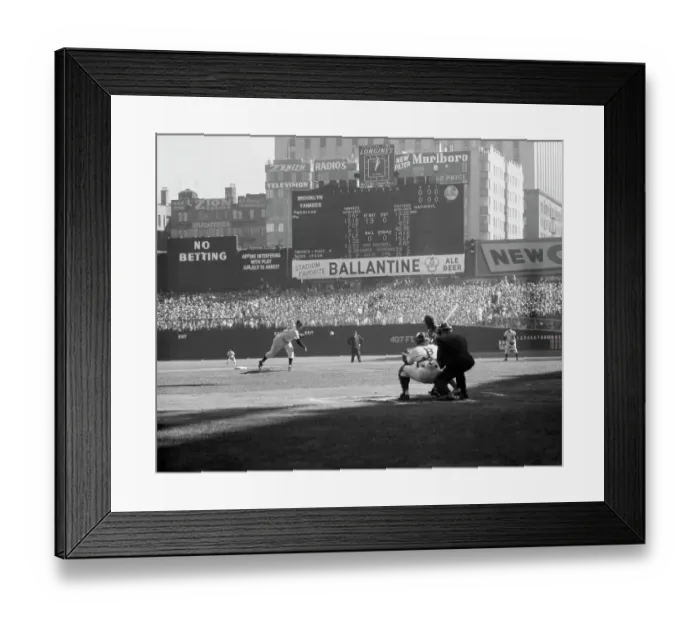 Framed Print : Yankees During World Series Framed Print : Yankees During World Series