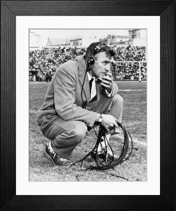 Framed Print : Frankie Albert Head Coach of the 49ers Framed Print : Frankie Albert Head Coach of the 49ers