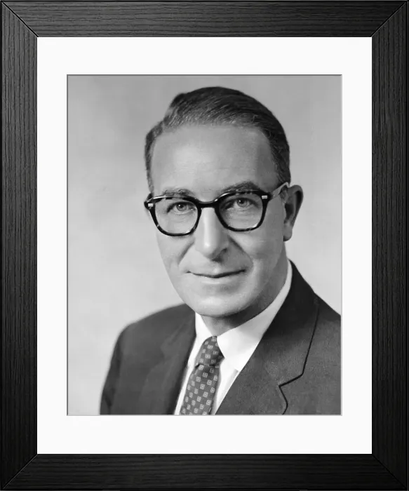 Framed Print : Portrait of Estes Kefauver