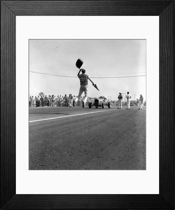 Framed Print : Start Of Race; Man With Class Framed Print : Start Of Race; Man With Class