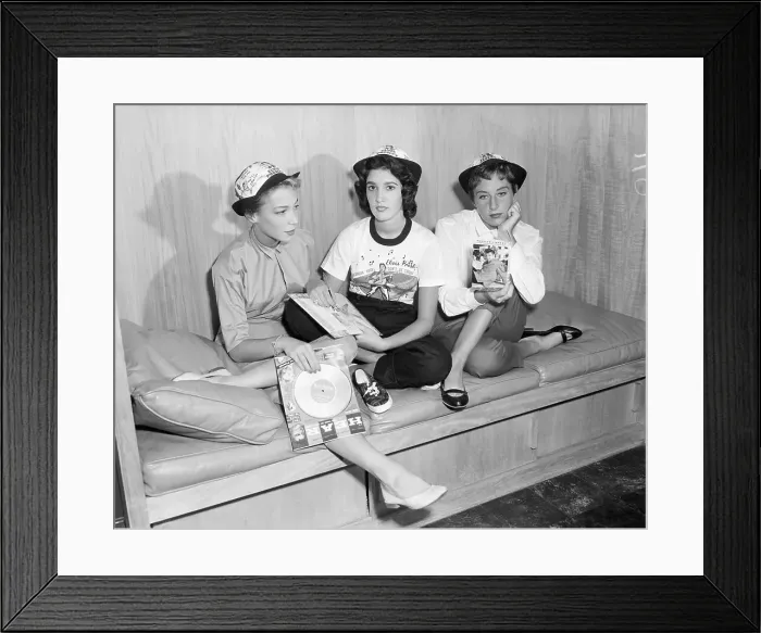 Framed Print : Elvis Presley Fashions for Fans 1956 Framed Print : Elvis Presley Fashions for Fans 1956