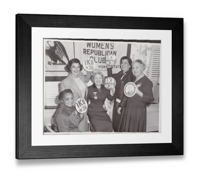Framed Print : Women Attending Republican Federation Opening Session Framed Print : Women Attending Republican Federation Opening Session