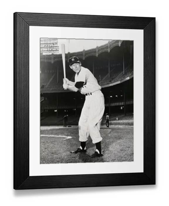 Framed Print : Actor Who Portrays Mickey Mantle Framed Print : Actor Who Portrays Mickey Mantle