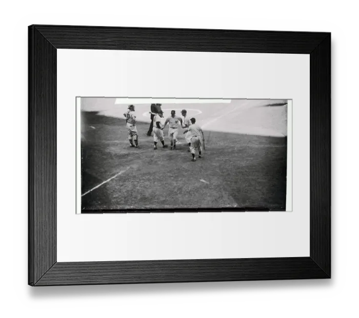 Framed Print : Mickey Mantle Running to Home Plate Framed Print : Mickey Mantle Running to Home Plate