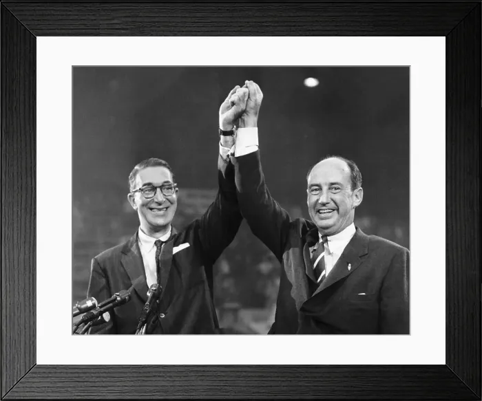 Framed Print : Adlai Stevenson and Estes Kefauver Framed Print : Adlai Stevenson and Estes Kefauver