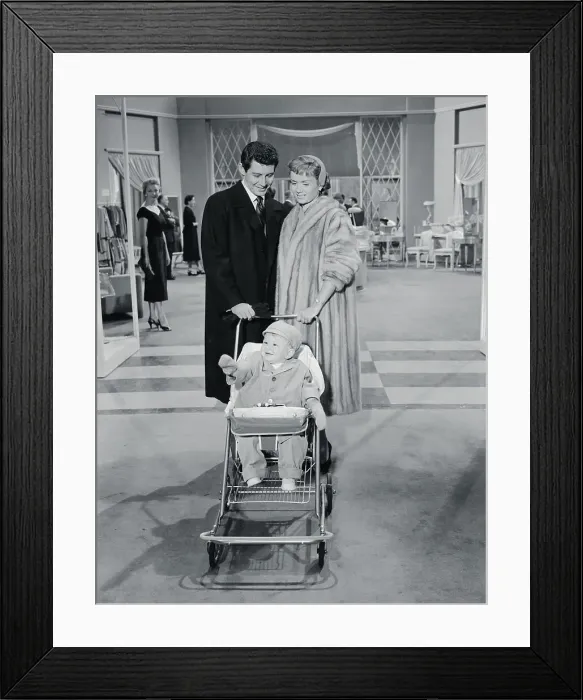 Framed Print : Debbie Reynolds in a Movie Scene Framed Print : Debbie Reynolds in a Movie Scene