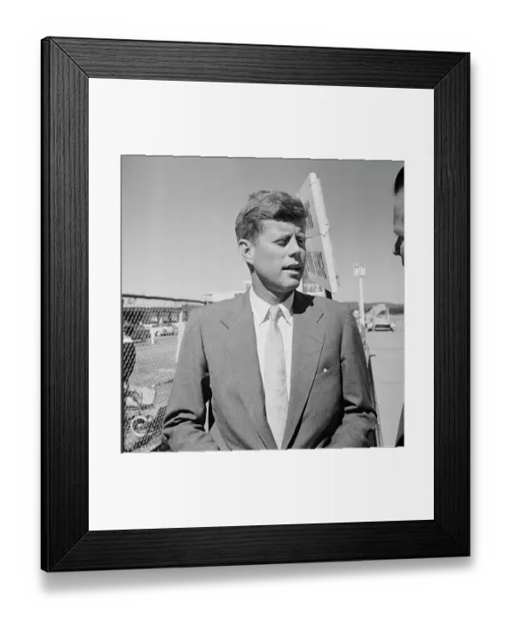 Framed Print : Senator John F. Kennedy Framed Print : Senator John F. Kennedy