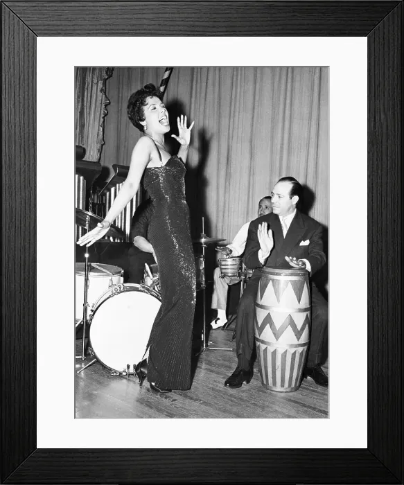 Framed Print : Lena Horne At Dress Rehearsal In Paris Framed Print : Lena Horne At Dress Rehearsal In Paris