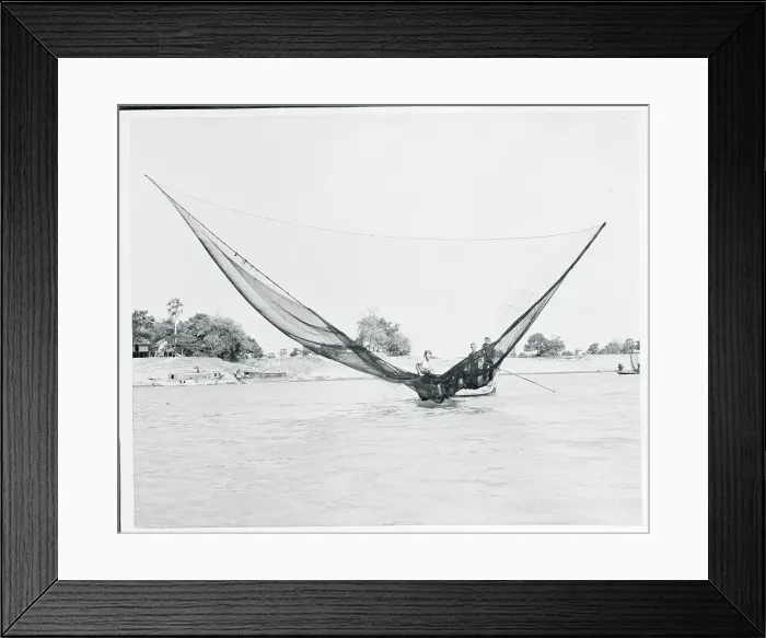 Framed Print : A Cambodian Fishing Boat Framed Print : A Cambodian Fishing Boat