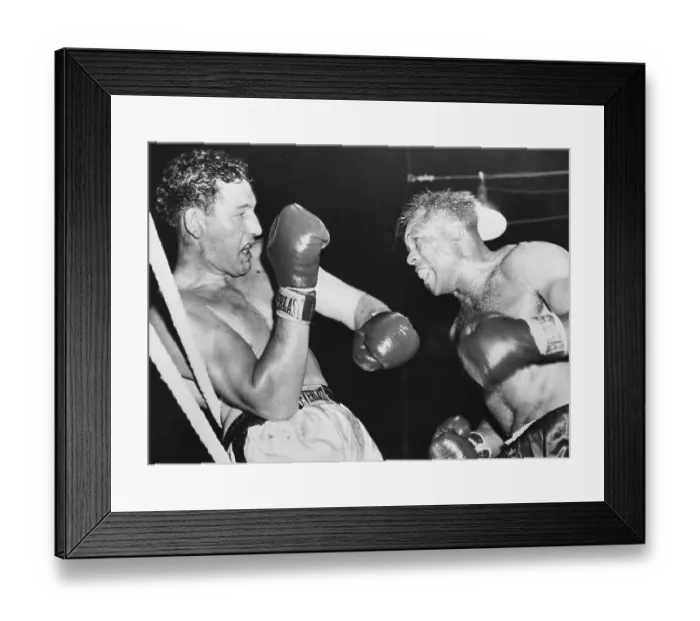 Framed Print : James Parker Blocking Archie Moore Punch Framed Print : James Parker Blocking Archie Moore Punch