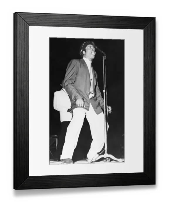 Framed Print : Little Richard On Stage Framed Print : Little Richard On Stage